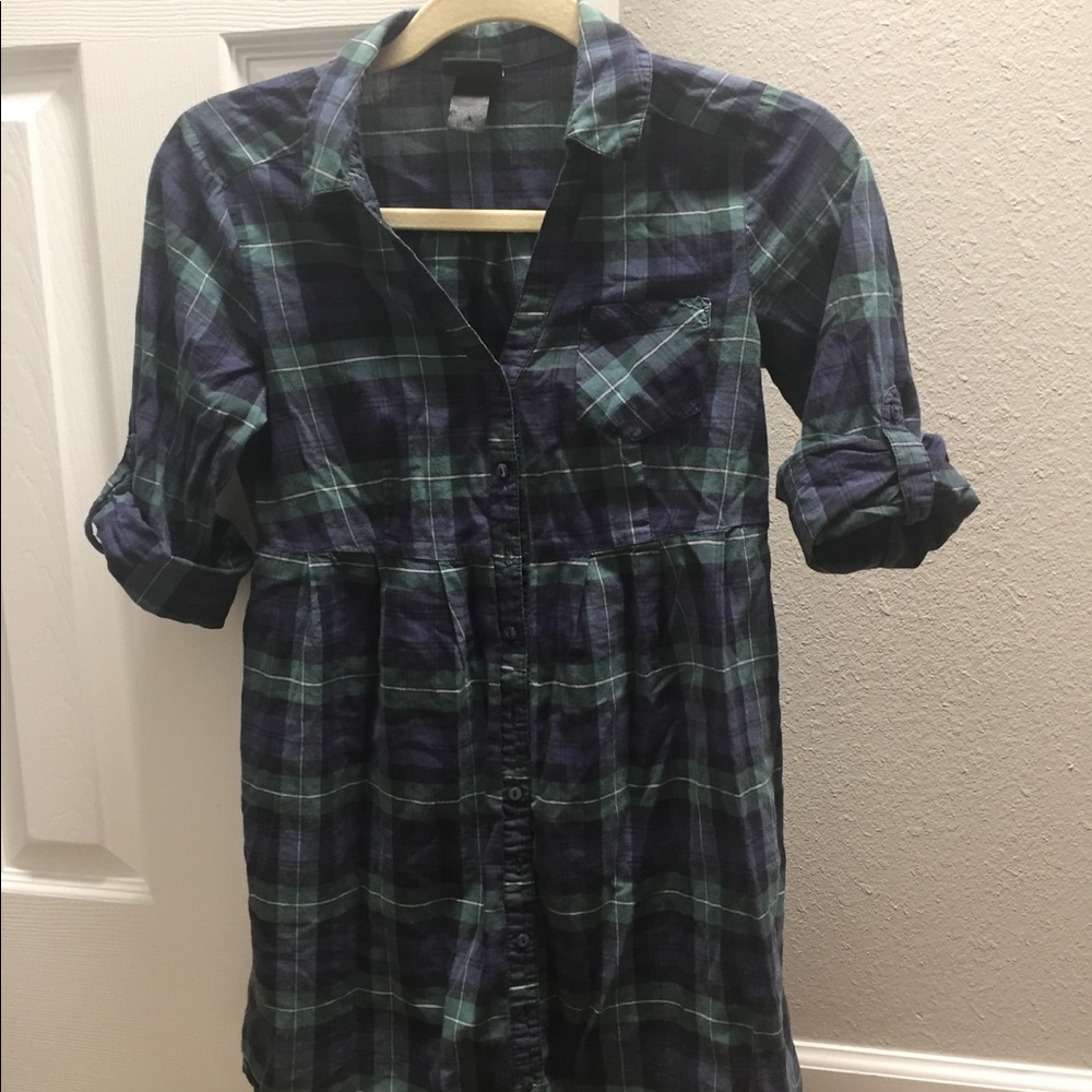 Plaid Tunic/ Shirt